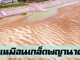 หาดทรายทองศรีโคตรบูร นครพนม